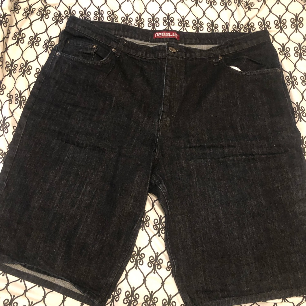 Black Jean Shorts size 46